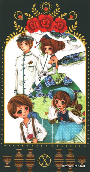 Bowring heart Tarot - Doubts the story cards (Taiwan)